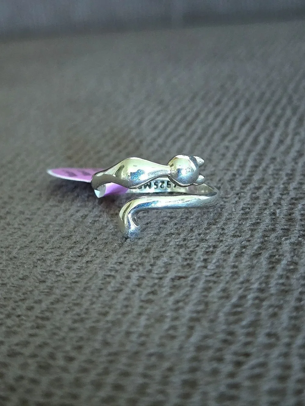 Sterling Silver🤍 Cat🐈 Bypass🔁 Ring💍 - NWT